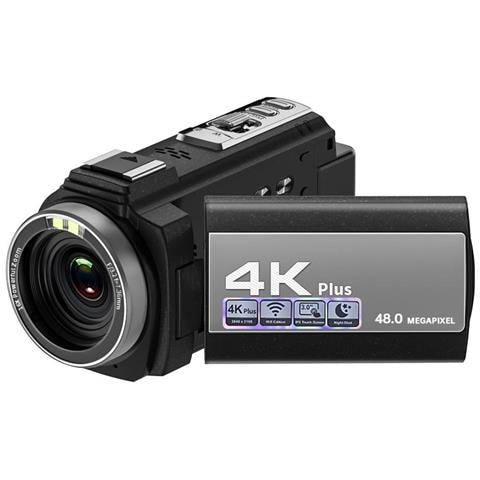 Videocamera 4k/48mp/zoom 16x/visione Notturna Ir/telecomando - Foto 1
