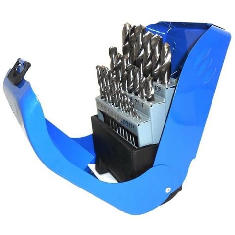 Kit 25 Punte Trapano In Metallo Lega Hss Punta Da 1 A 13 Mm Fresa Frese Forare - Foto 1