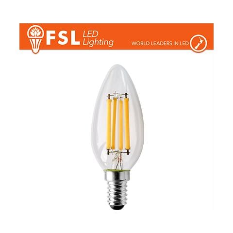 Lampada Filamento Oliva - 4w 4000k E14 - Foto 1