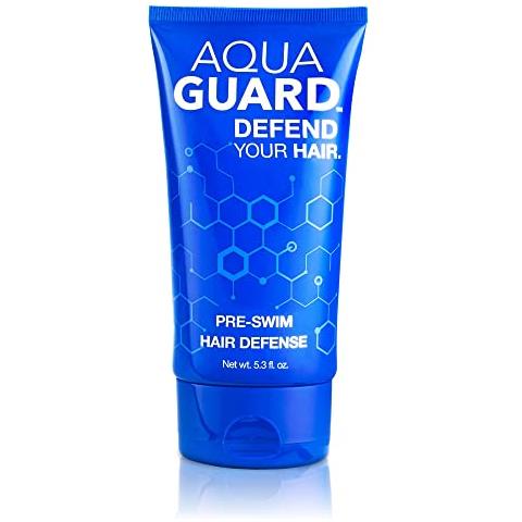 Difesa Dei Capelli Pre-nuoto Aquaguard Previene I Danni Dovuti Al Cloro, Senza Parabeni E Glutine, Vegano, Sicuro Per I Colori, Sicuro Per La Barriera Corallina, Certificato Leaping Bunny 5,3 Once (1 Bottiglia) - Foto 1