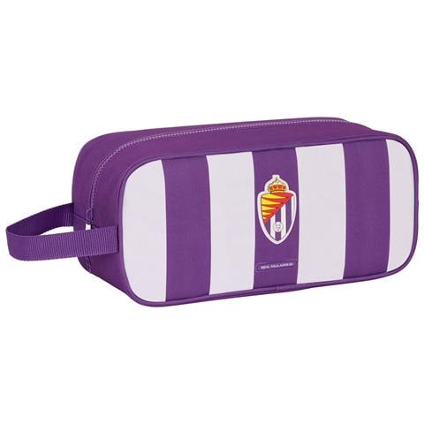 Scarpiera Da Viaggio Bianco Viola 34 X 15 X 14 Cm - Foto 1