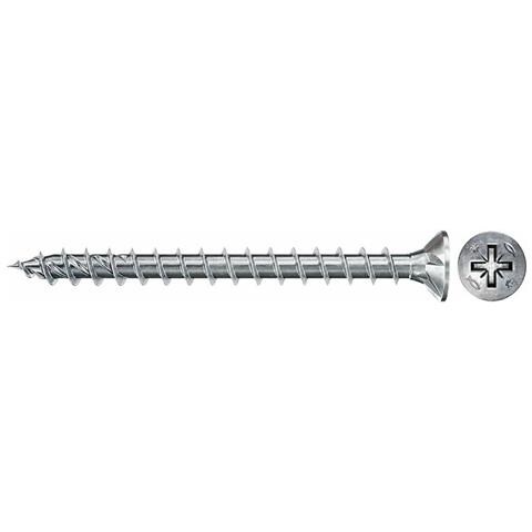 Scatola A Viti Fpf Ii Cfz 670207 4 X 50 Mm Legno Zincato (200 Unità) - Foto 1