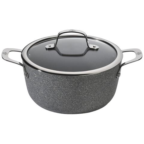 Casseruola Con Coperchio Ballarini 75002-826-0 Grigio Acciaio Acciaio Inossidabile Alluminio Ø 20 Cm 2,7 L (1 Unità) - Foto 1