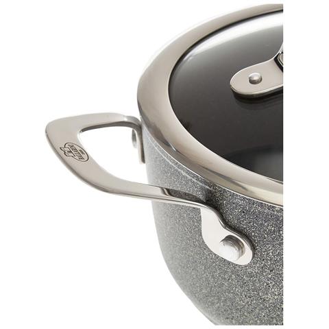 Casseruola Con Coperchio Ballarini 75002-826-0 Grigio Acciaio Acciaio Inossidabile Alluminio Ø 20 Cm 2,7 L (1 Unità) - Foto 2