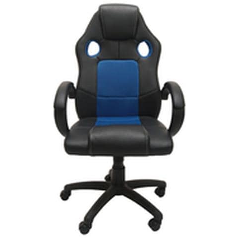 Sedia Ufficio Con Poggiatesta Fotel Enzo Nieb-czar Azzurro Nero Nero /blu - Foto 3