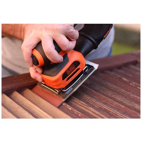 Levigatrice Orbitale Per Persiane 170w Black+decker Ka401la - Foto 6