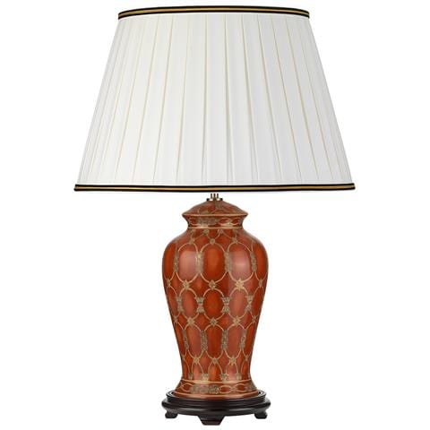 Lampada Da Scrivania Contemporanea Datai Porcellana Terracotta 1 Luce E27 - Foto 1