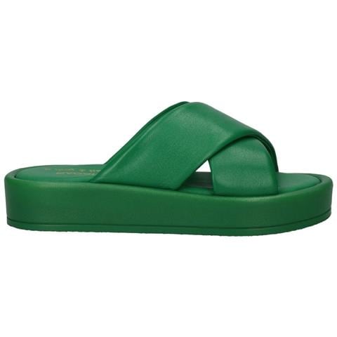 Hanoi Slippers Ciabatte Sintetico E Tessile Scarpe Donna Verde Eu 39, D31aek9050007000 - Foto 1