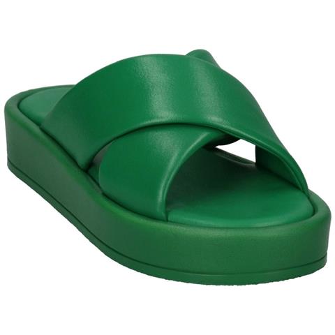 Hanoi Slippers Ciabatte Sintetico E Tessile Scarpe Donna Verde Eu 39, D31aek9050007000 - Foto 2