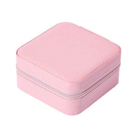 Portagioie Mini - Elegante Pelle Pu Pink - Foto 2