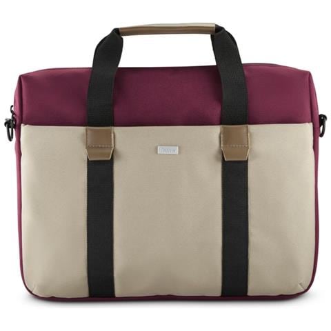 00222063 borsa per laptop 41,1 cm (16.2") Custodia trolley Beige, Rosso - Foto 1