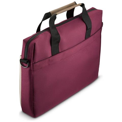 00222063 borsa per laptop 41,1 cm (16.2") Custodia trolley Beige, Rosso - Foto 2