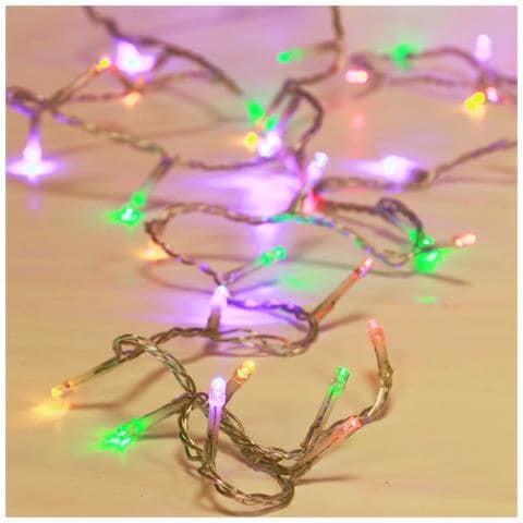 Luces Micro 180l Led Colori Cavo Bianco Interno Ip20 31v 14.35m (12) - Foto 1