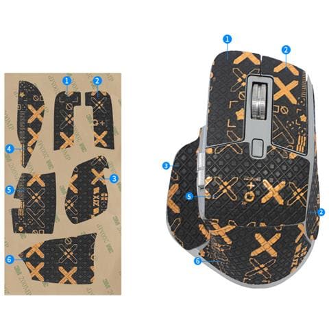 Adesivi Per Mouse Con Presa Migliorata Per Logitech Mx Master 3s Gold - Foto 1