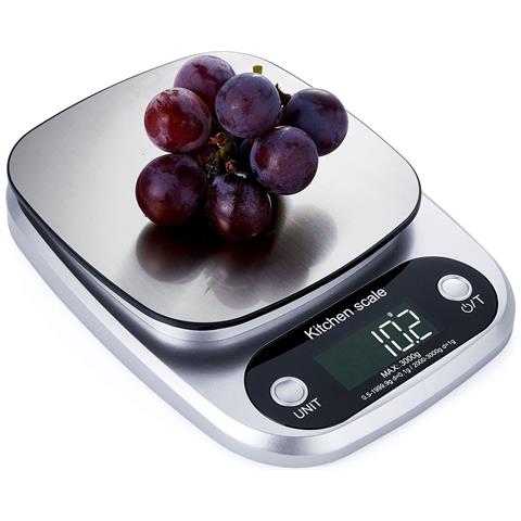 Bilancia Da Cucina Digitale 3kg/0.1g - Precisione E Design Elegante Per La Tua Cucina - Foto 2