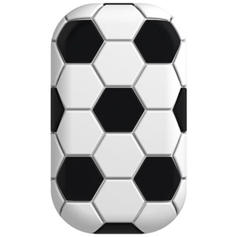 Portafoglio Contactless Con Guscio Modello Foot Compatto E Facile Da Usare, Bianco / Nero - Foto 2