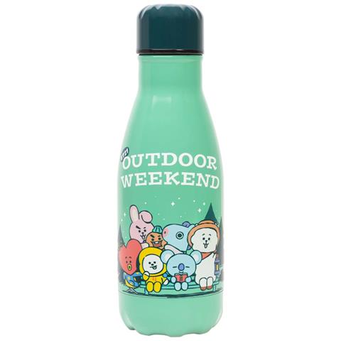 Bottiglia Termica 260 Ml Design Outdoor Weekend Tutti I Personaggi, Verde - Foto 1