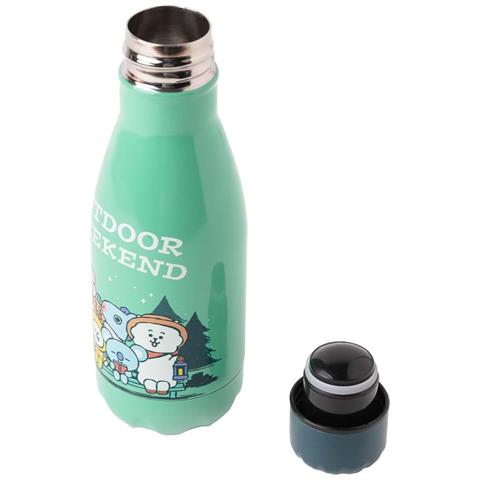 Bottiglia Termica 260 Ml Design Outdoor Weekend Tutti I Personaggi, Verde - Foto 2