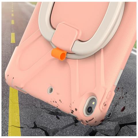 Custodia Per Ipad Air 3/pro 10.5"" Con Supporto E Tracolla Rosa - Foto 2