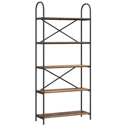 Libreria Legno vecchio 80 x 30 x 183 cm Legno multistrato - Foto 1