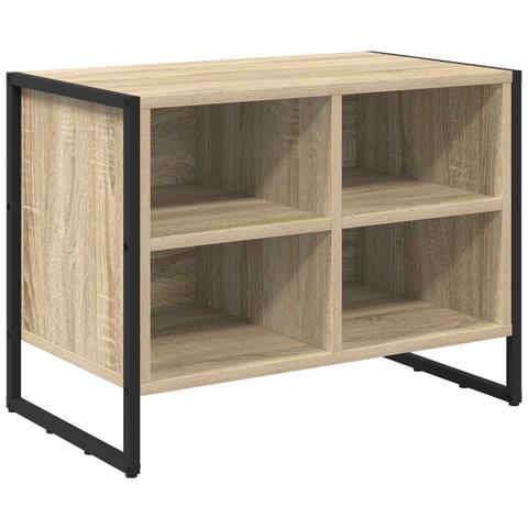 Mobile per scarpe Sonoma 60 x 35 x 44 cm Legno multistrato - Foto 1