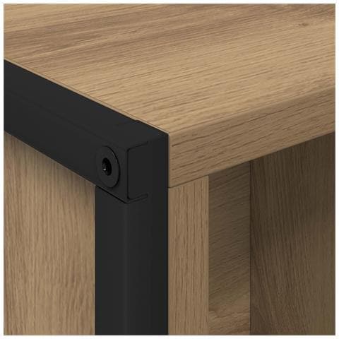 Armadio per Libri 2 pcs Rovere Artigianale 99,5 x 30 x 108,5 cm - Foto 9