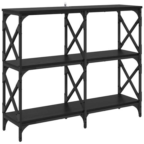 Tavolo consolle Rovere Nero 100 x 28 x 80,5 cm - Foto 1