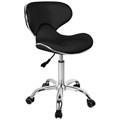 sgabello cosmetico q-4599 nero - Foto 1