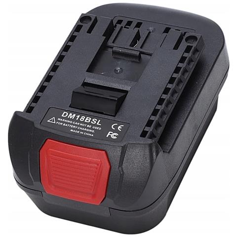 Adattatore Batteria Dewalt /milwaukee Per Bosch 18v (dm18bsl) - Compatibile Con Utensili Bosch 18v, Porta Usb 5v 2.1a, Alta Qualità - Foto 2