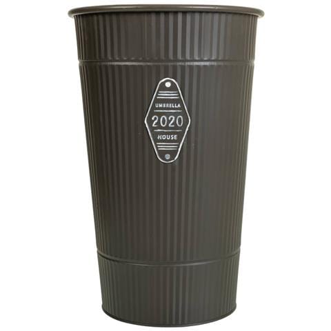 Vaso Metallo Grigio 25,5x40h B. 18 - Foto 2