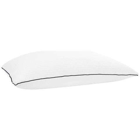 Cuscino Shread Bianco 70 x 50 x 18 cm Schiuma Memory - Foto 1