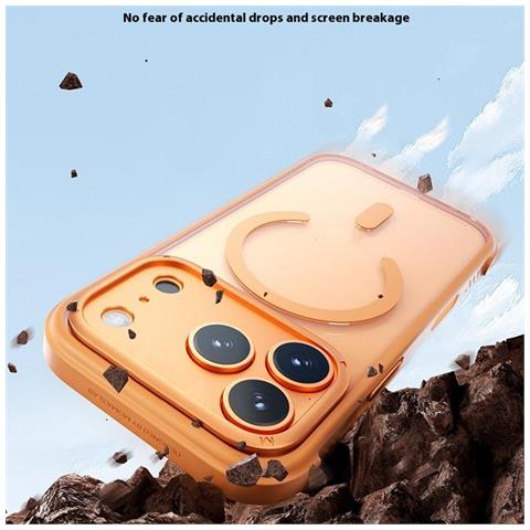 Cover per iPhone 17 Pro Max - TPU+PC, Nero, Antiurto - Foto 2
