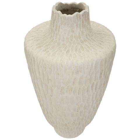 Vaso Shade Alto In Magnesio Color Crema - Foto 2