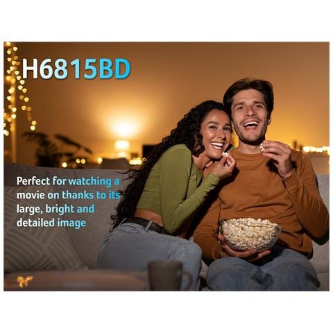 H6815BD Proiettore a raggio standard 4000 ANSI lumen DLP UHD 4K (3840x2160) Compatibilità 3D Nero - Foto 2