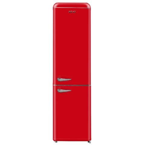 Frigorifero Combinato Vintage Classe E Colore Rosso CLASS301KRD - Foto 3