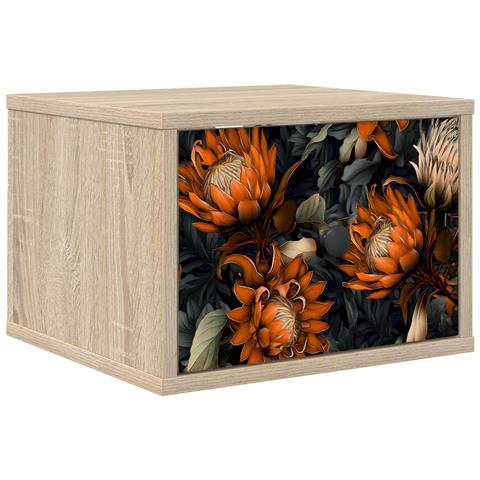 Mobiletto da comodino a parete LOCHEM Rovere Sonoma - Foto 1