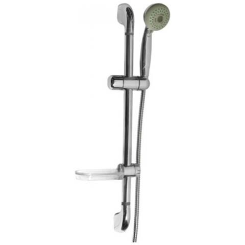 Saliscendi cromato con 3 funzioni cambia getti Tubo Flex 150 cm - Foto 3