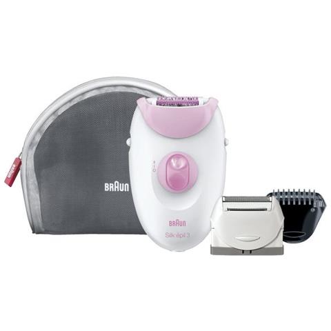 SE3270BEAUTYPOUCH Epilatore Beauty Pouch Silk-épil 3 Colore Bianco / Rosa - Foto 13