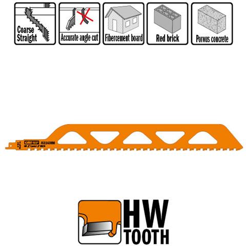 Lama Seghetto Special Hm 455x12.7x2tpi (carbide Tipped) Js2243hm - Foto 1