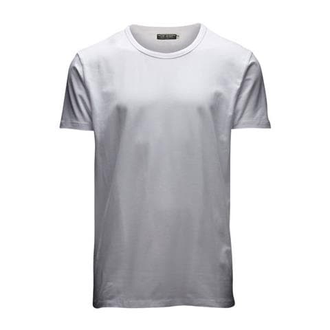 Basic O-neck T-shirt Bianco Uomo Taglia Xxl - Foto 1