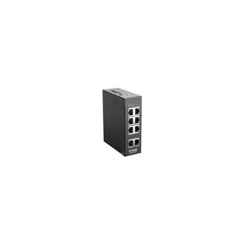 DIS-100E-8W switch di rete No gestito L2 Fast Ethernet (10/100) Nero - Foto 1