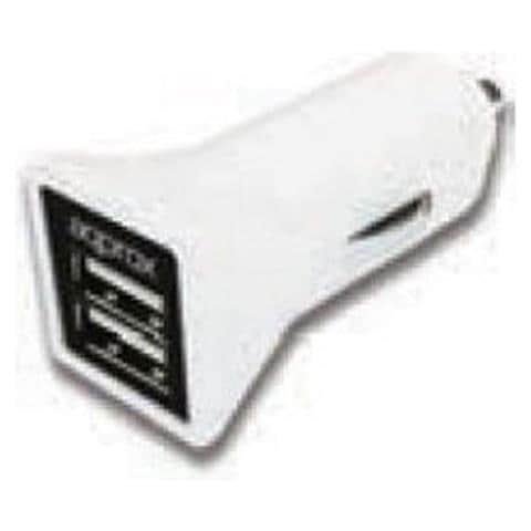 Caricabatterie Per Auto Appusbcar31w 5 V 3,1 A Bianco - Foto 1
