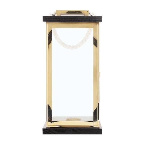 Lanterna In Ottone / Nero Borneo - Foto 7