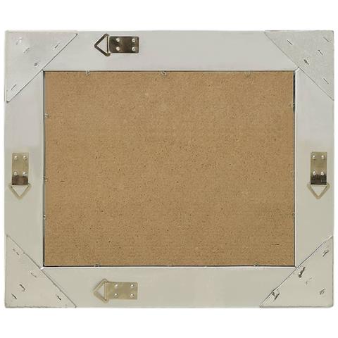 Specchio Da Parete Stile Barocco 50x40 Cm Argento - Foto 2