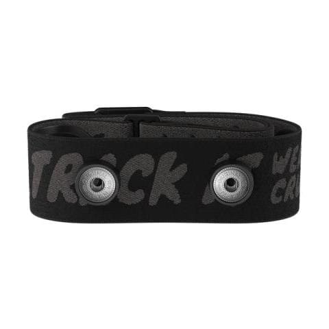 Pro Strap Tracolla Cardiofrequenzimetro Silicone, Tessile Nero, Grigio - Foto 1