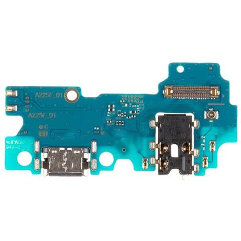Oem Ricambio Compatibile Con Samsung Flat Connettore Di Ricarica Per Galaxy A22 4g Lte A225 - Foto 1