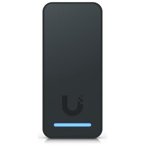 UniFi Access Lettore compatto da interno /esterno di seconda generazione per organizzazioni, con altoparlante di benvenuto integrato e flash LED, in finitura nera - Foto 1