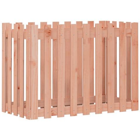 Fioriera Rialzata Giardino Recinzione 100x50x70cm Legno Douglas - Foto 1