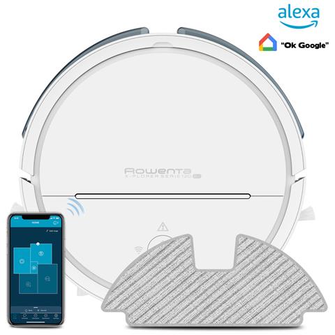 X-Plorer Serie 120 RR7877WH aspirapolvere robot 0,7 L Senza sacchetto Bianco - Foto 1