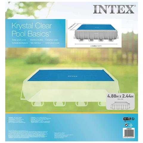 Copertura Solare Per Piscina Blu 476x234 Cm In Polietilene - Foto 3